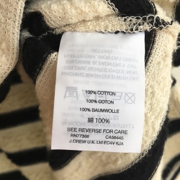 Madewell: Black/Cream Striped Bell Short Sleeve - Picture 5 of 7
